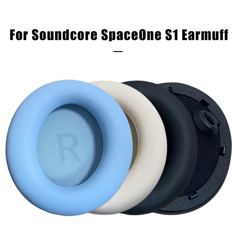 

Replacement Earpad For Anker Soundcore Soundwidth SpaceOne Roaming S1 Headworn Wireless Noise Reduction Bluetooth Earphone Cover