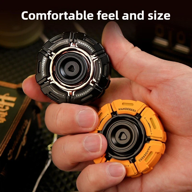 Wanderer EDC Metal Spinning Automaton Armor-Opening Fidget Spinner Giocattolo da tavolo di decompressione