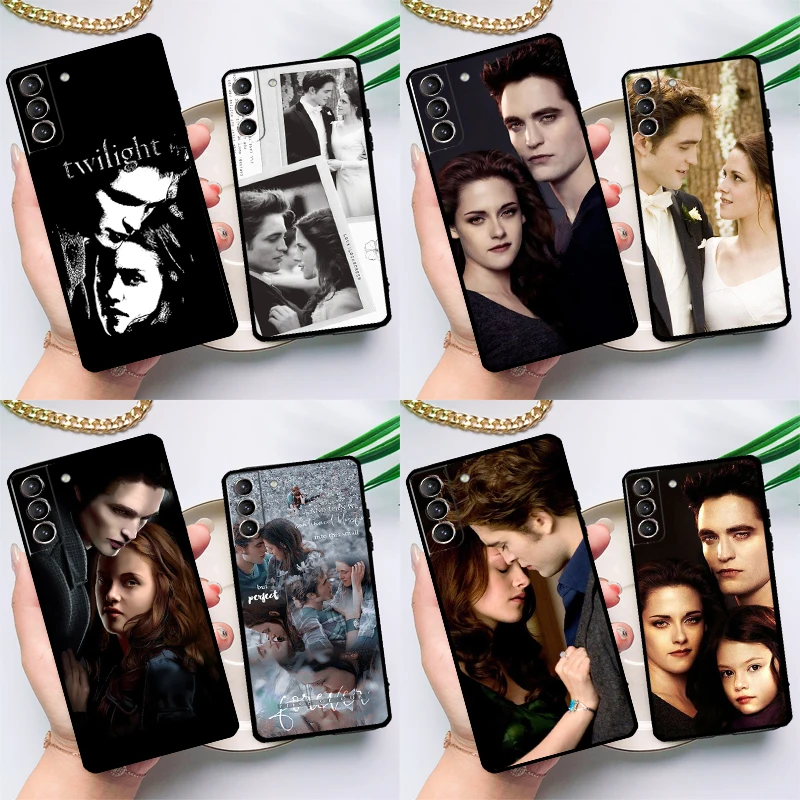 TV Twilight Bella Edward Case For Samsung Galaxy S23 S22 S21 Ultra S20 FE S9 S10 Note 10 Plus Note 20 Ultra Full Cover