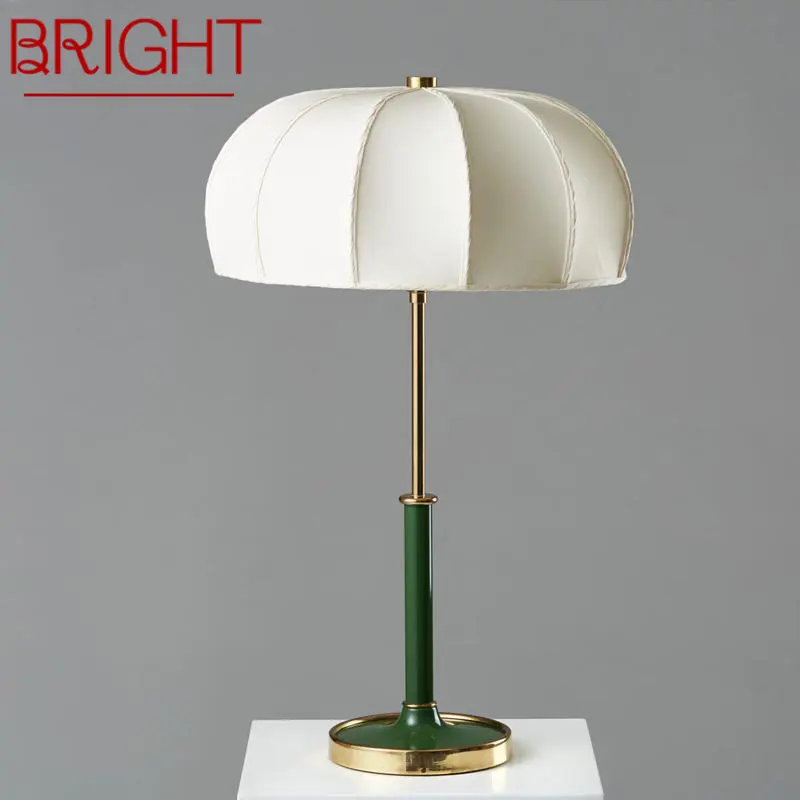 BRIGHT Contemporary Table Desk Lamp LED Creative Fashion Umbrella Type Light for Home Living Room Bedroom Bedside Decor