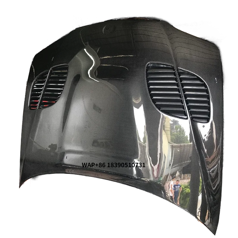 

Car Hoods Carbon Fiber Front Engine Hood Bonnet for E46