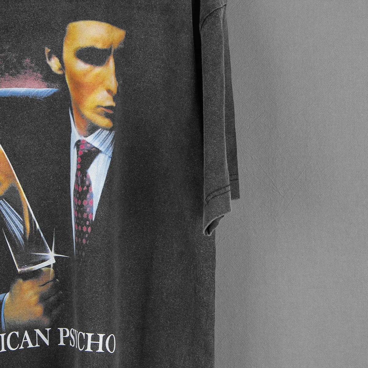 كريس بالي سيجما الذكور تي شيرت الفيلم النفسي غسلها الرجعية فيلم الرجال قميص مطبوع قصيرة الأكمام الملابس للجنسين الجرافيك القمصان