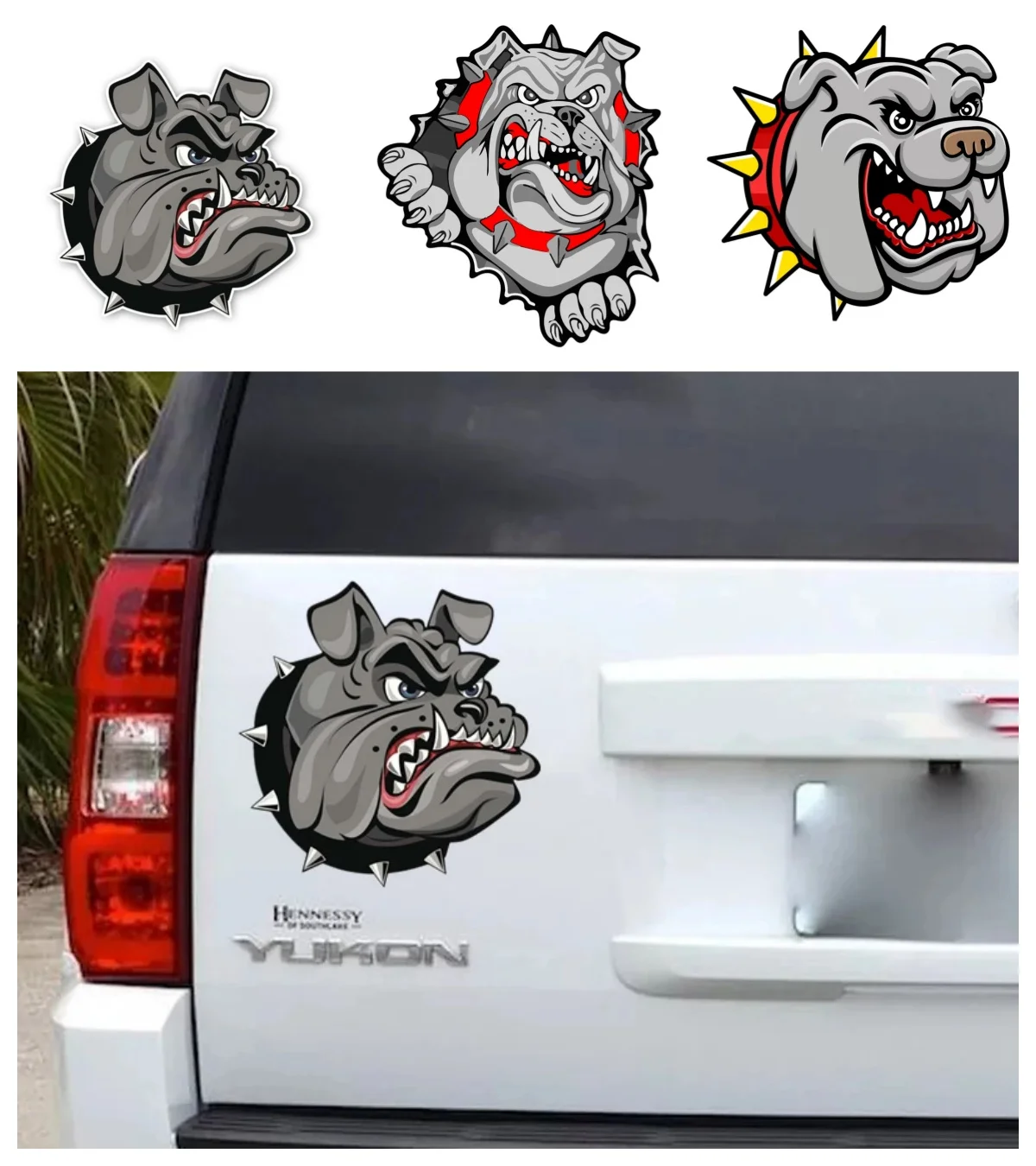 

Cartoon Graffiti Bulldog Car Stickers Funny Vinyl Decals for Cars Trucks Motorcycles Durable Laptop PVC Wholesale