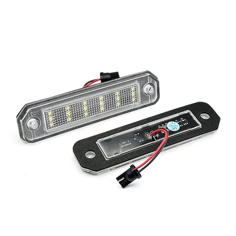 White LED License Plate Light For Honda Civic EJ EG EK CR-X Del Sol Integra SJ EK3 2Pcs