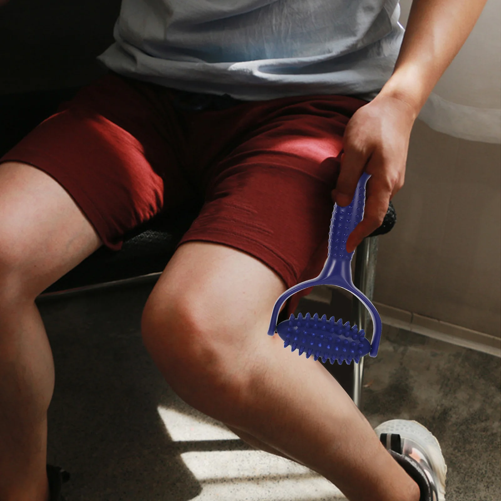 

Роликовый шарик для массажа мышц, колючий инструмент для облегчения всего тела для шеи, спины, ног, ног, портативный ручной массажер для домашнего офиса