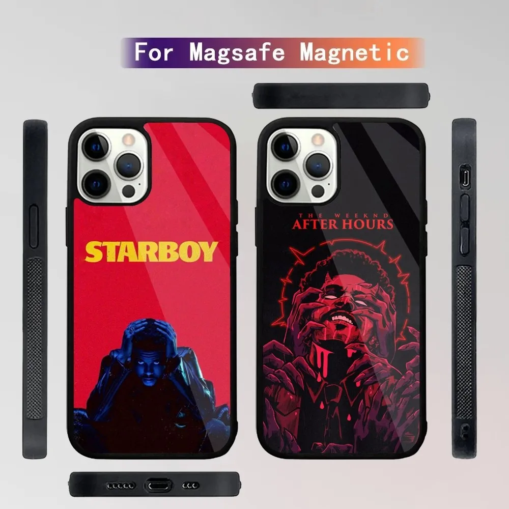 The W-Weeknd Phone Case For iPhone 15,14,13,12,11,Plus,Pro,Max Mini Magsafe Magnetic Wireless Charging