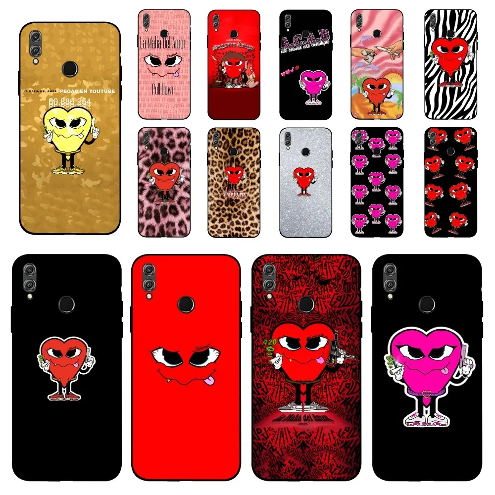 Love Mafia L-La M-Mafia D-Del A-Amor Phone Case For Huawei Honor 10 Lite 9 20 7A 9X 30 50 60 70 Pro Plus Soft Silicone Cover