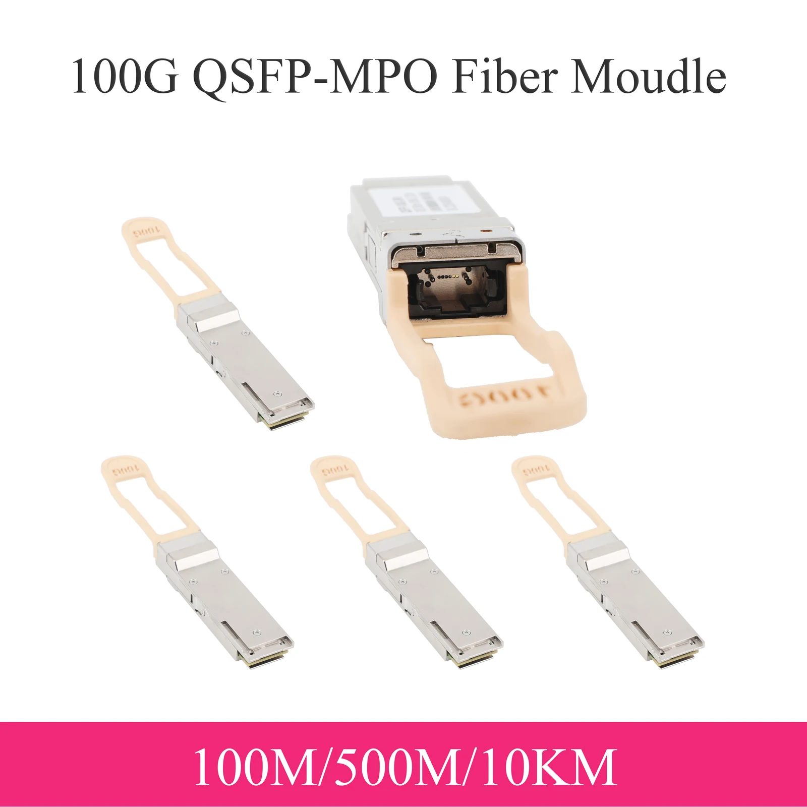 

5 шт. 100G QSFP28 трансиверы MPO интерфейс SR4/SRBD/PSM4/LR4 850/900/1310 нм многорежимный/одномодовый Cisco Mikrotik совместимый