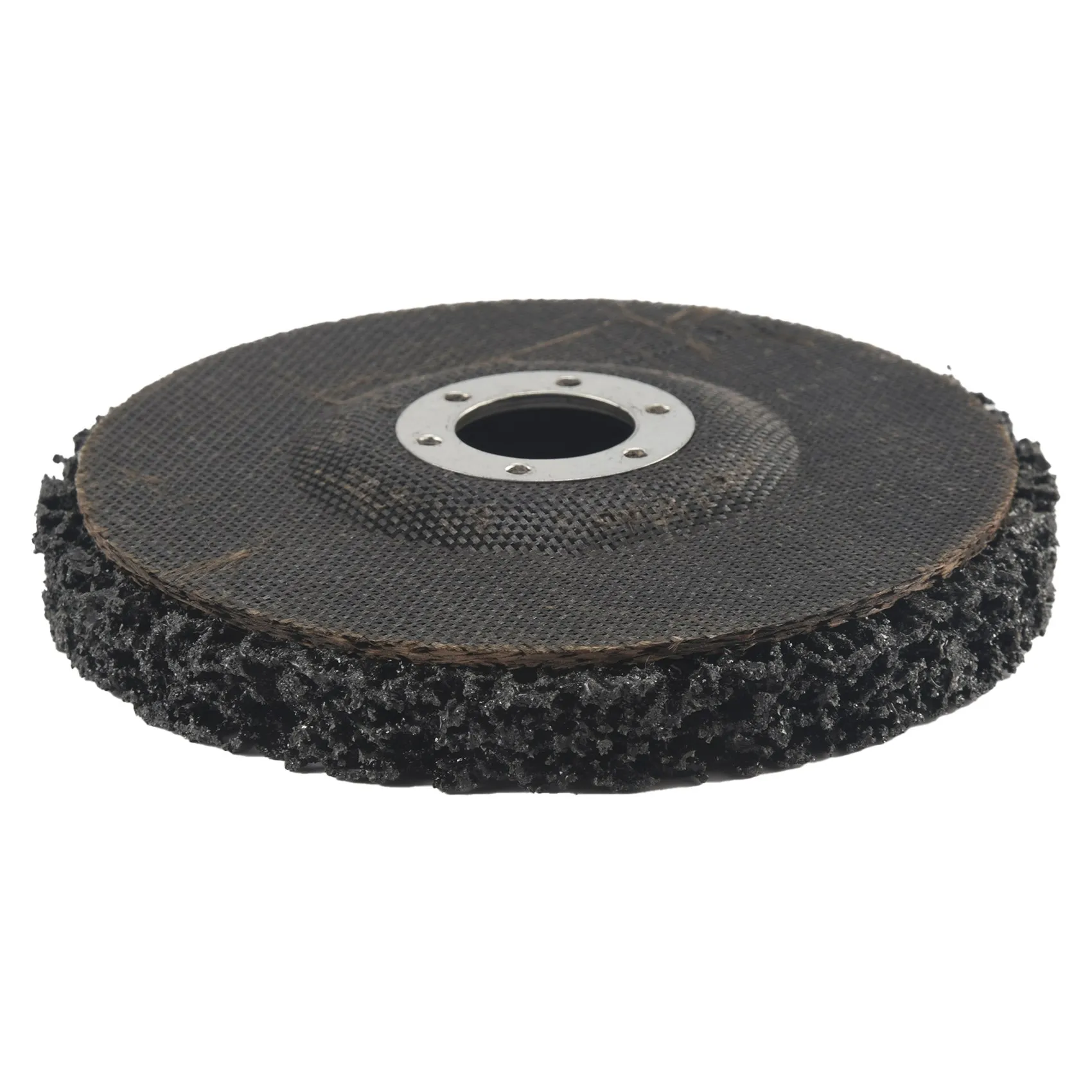 5PCS 125mm Black Poly Strip Wheel Disc, Flaking Materials/Paint/Rust Removal Tool Surface Conditioning Clean