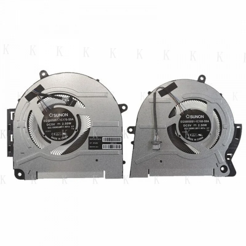 C   Laptop CPU GUP Cooling Fan for HP ENVY 17M-CH0013DX TPN-W148 M45786-001...