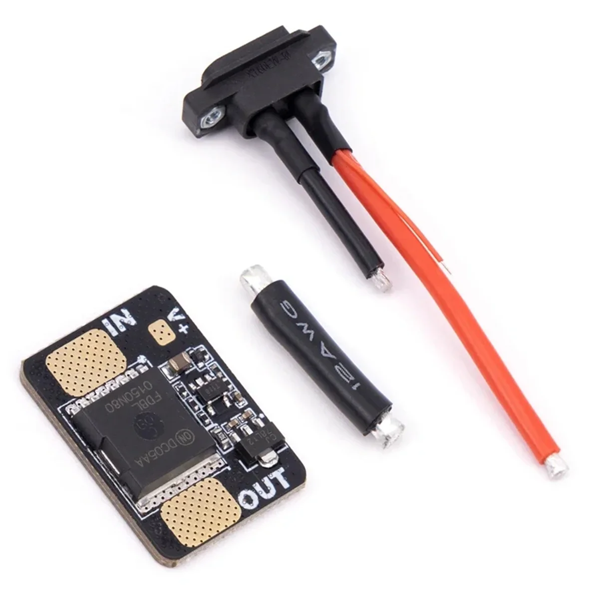 

A51I Anti Spark Filter with XT60E-M for F5/F6 V2 25x18mm FPV Freestyle Drone DIY Parts XT60E-M