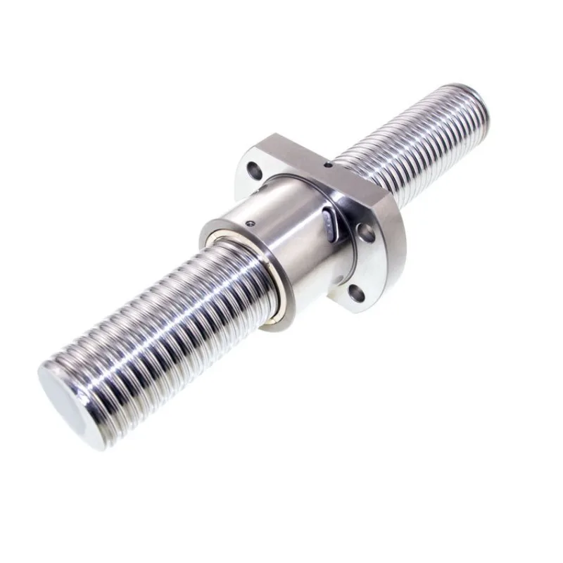 

Ball screw, screw, nut, left and right rotary butt