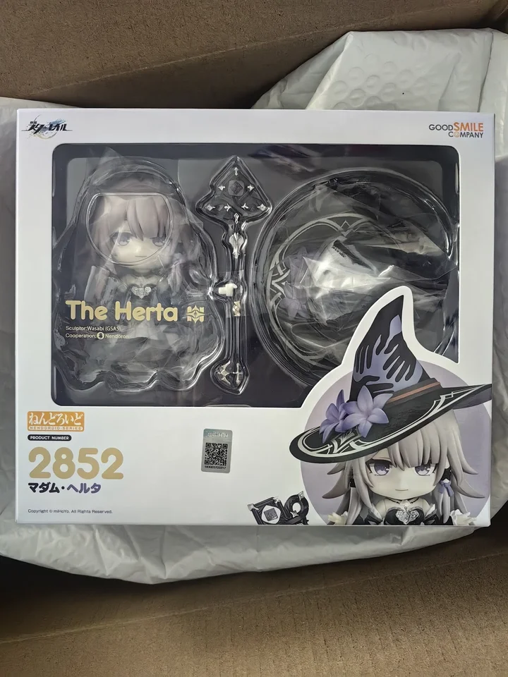 Honkai Star Rail Herta Action Figure Costume FULL SET Nendoroidos Q-version Cute Doll Amusement Q-version Ornament Original