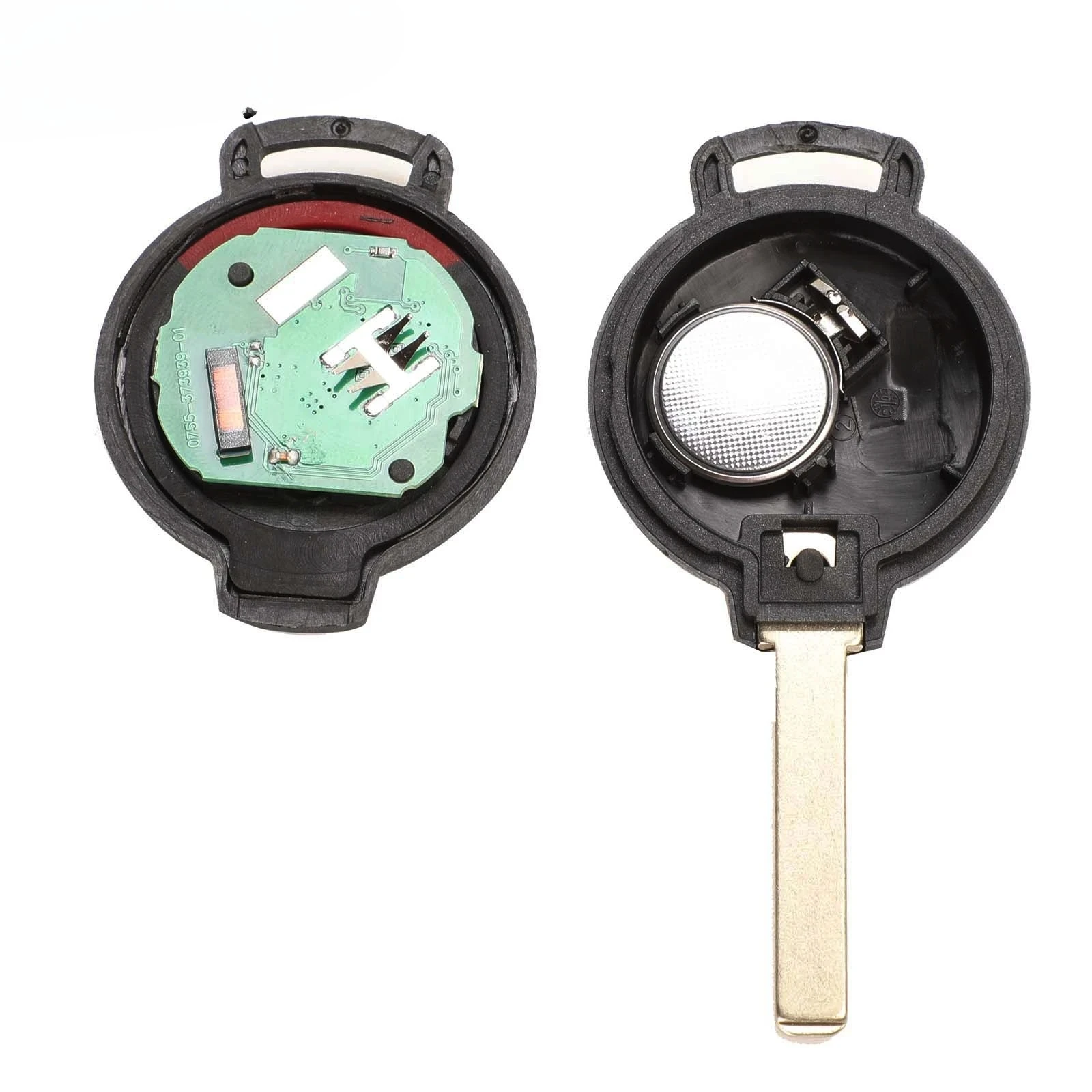 3/4BTN Car Remote Key Fit for Mercedes-Benz Smart Smart Fortwo 451 2007 2008 2009 2010 2011 2012 2013 315/433Mhz ID46
