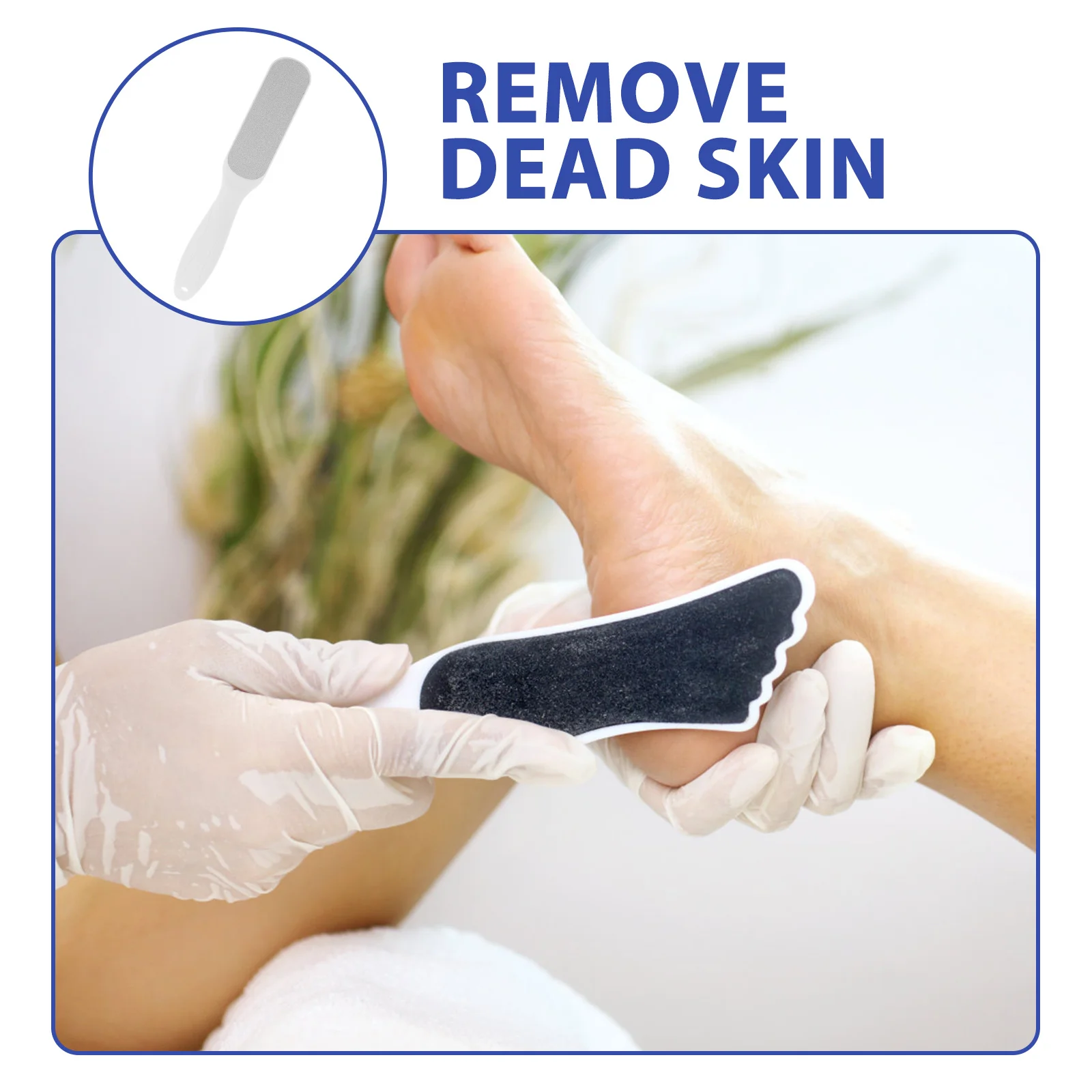 

1 set 1 Set File Portable Dead Skin Remover For Hands Feet Durable Callus Removal Tool Compact Foot Care Grinding Board For