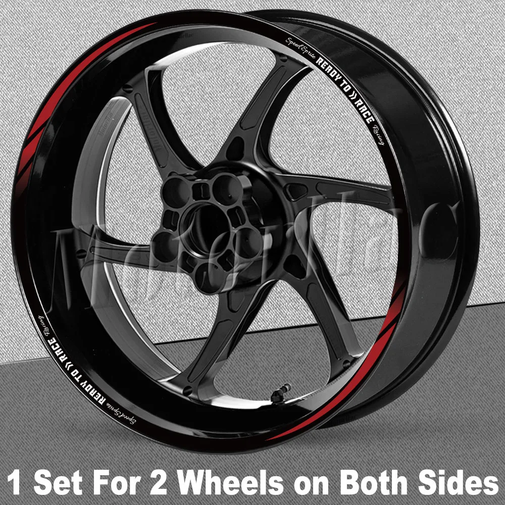 Reflektierender Motorrad-Radaufkleber Felgen-Naben-Streifenaufkleber READY TO RACE für KTM Duke 250 390 690 890 1290 1390 Super Duke R – Detail 7