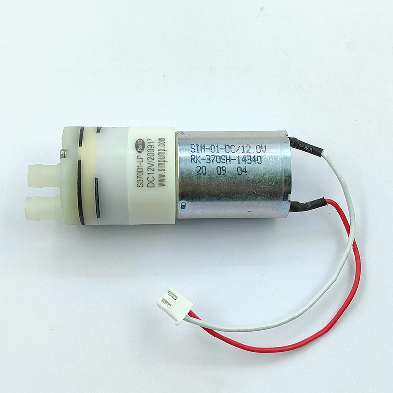 S370D1-LP DC 6V-12V Mini 370 Motor Diaphragm Water Pump Micro Self-priming Suction Water Pump DIY Dispenser Tea Table Garden