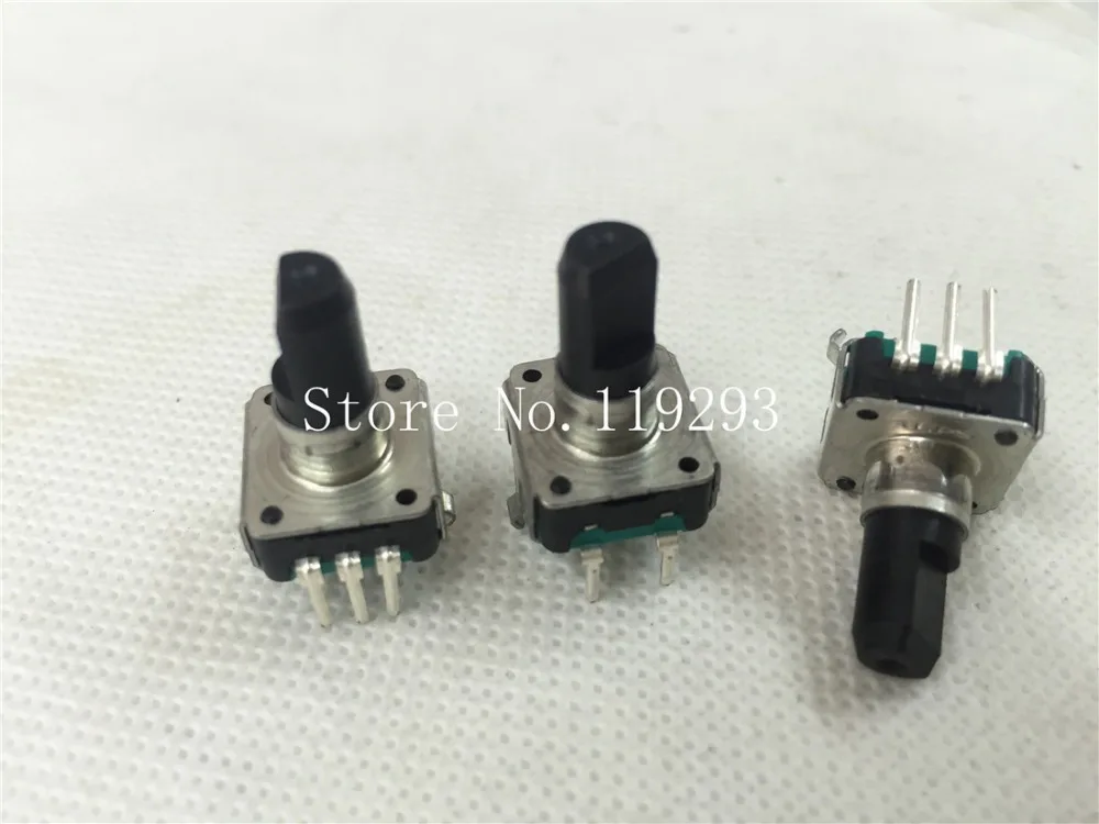 [BELLA]Japan ALPS encoder encodes switch car audio exclusive 360 EC12 24points 15MMF with switch--10PCS/LOT