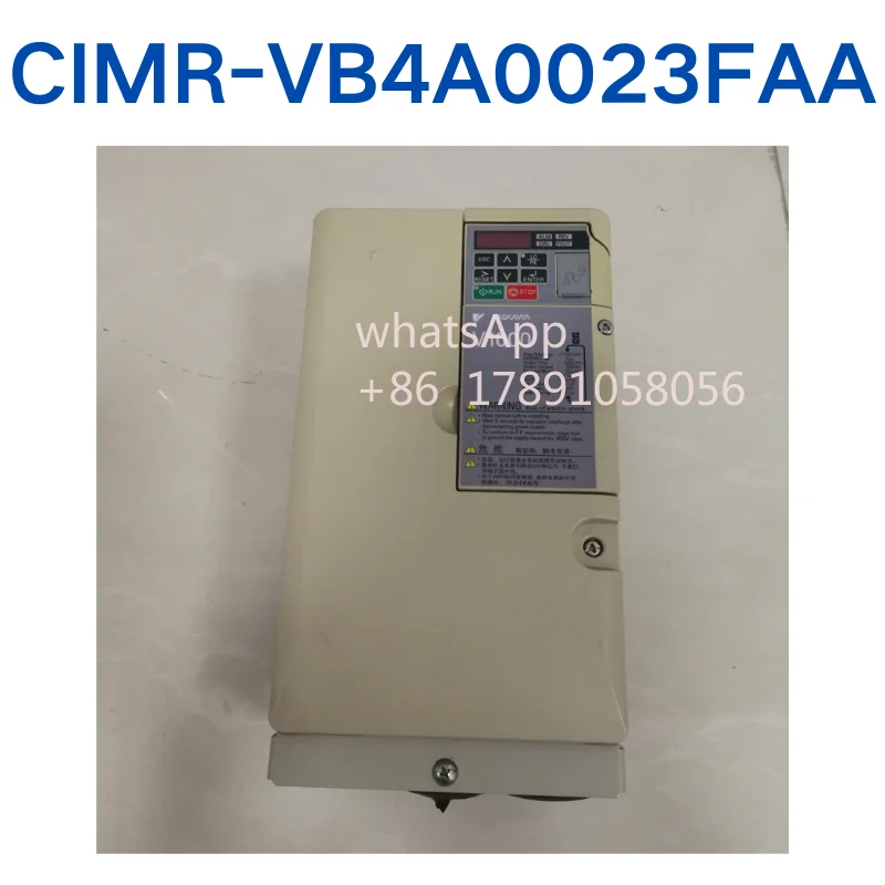 Teste do inversor CIMR-VB4A0023FAA de segunda mão Ok Entrega rápida
