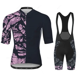 Summer Breathable 2023 Pro Cycling Jersey Set Sportswear Bike Clothing Road Suit Bicycle Bib Shorts Maillot Ropa Ciclismo Hombre