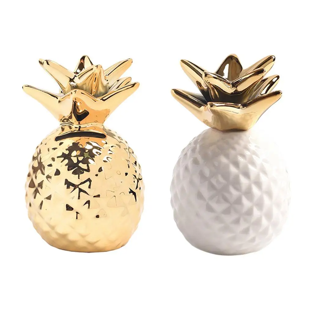 Ceramic Pineapple Piggy Bank, Cute Coin for Kid, Cute Piggy Bank for Ages -