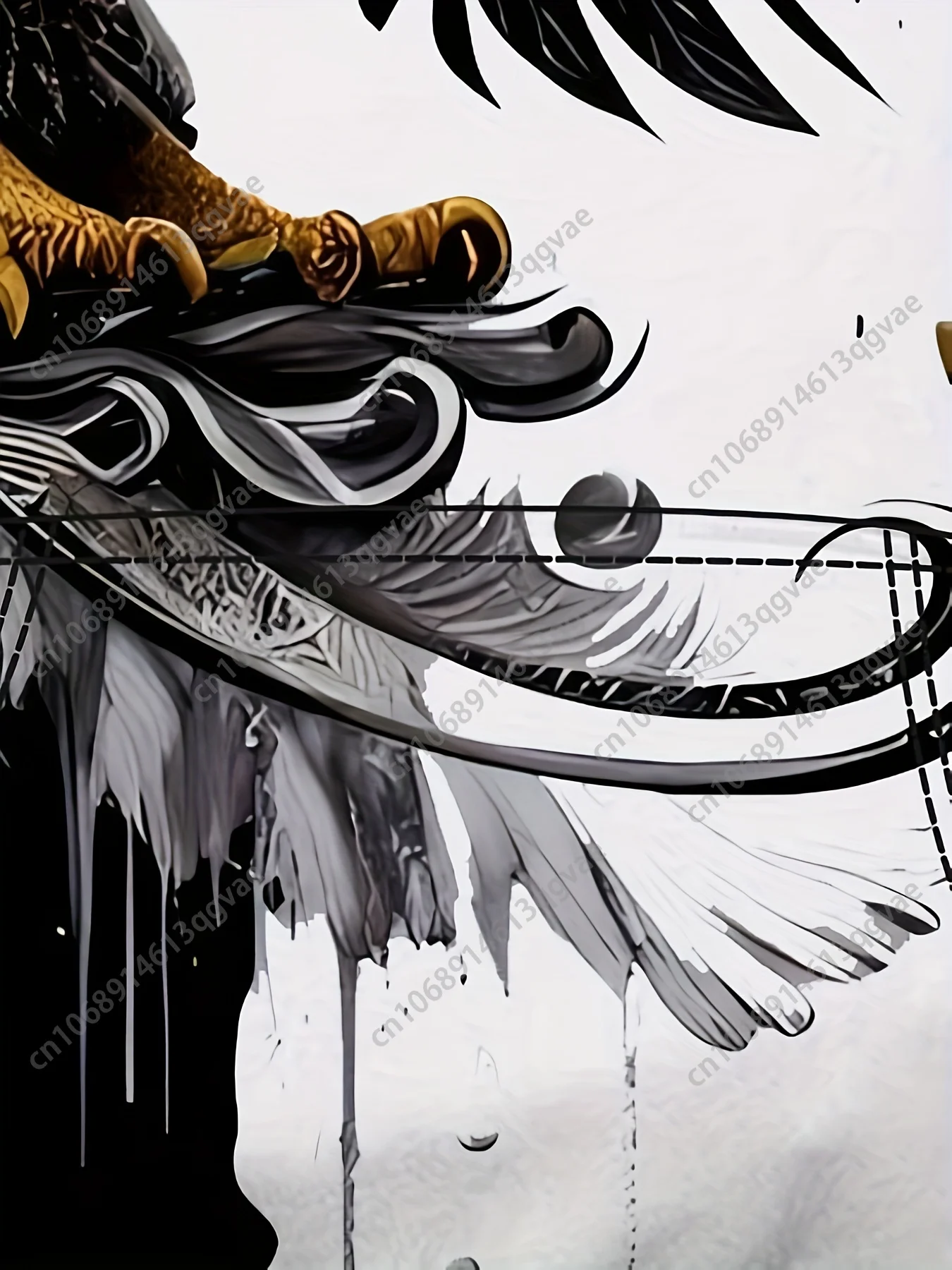 Felpa con cappuccio da uomo con stampa 3D Eagle - Tessuto casual lavorato a maglia in poliestere con leggermente elasticizzato - Felpa con cappuccio vestibilità regolare per escursioni all'aperto