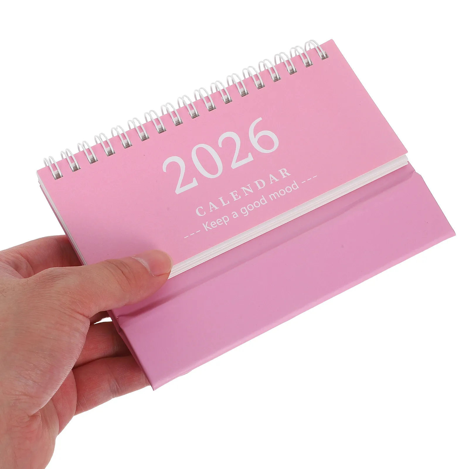 

Набор из 3 мини-календарей на стол, английская версия, компактный, на спирали, ежемесячный планировщик, откидной, для офиса и школы