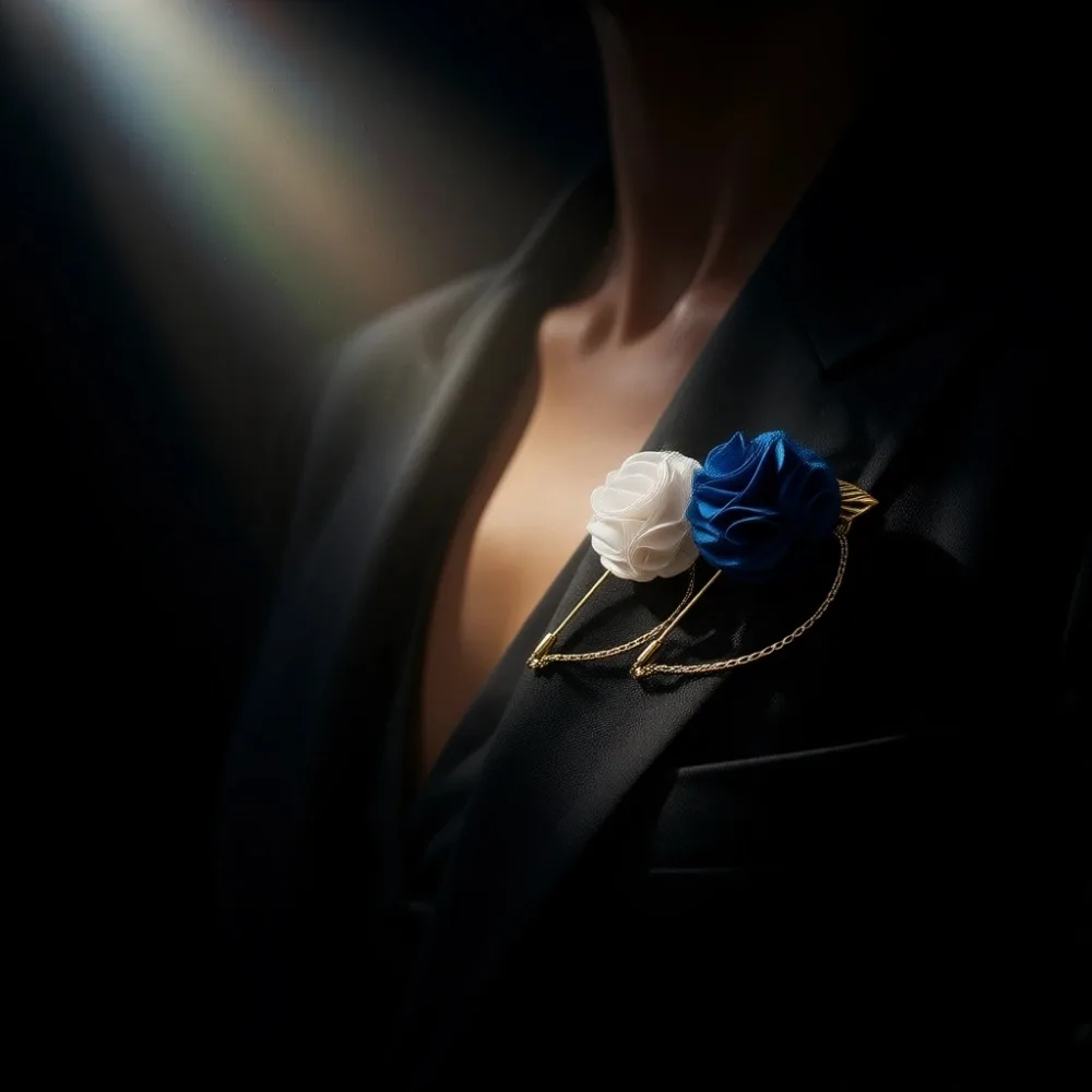 

Набор из 15 мужских атласных бутоньерок ручной работы, разноцветные, с подарочной коробкой, для костюма, смокинга, рубашки, свадьбы, вечеринки