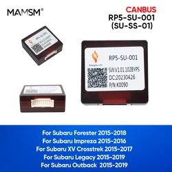 MAMSM Car Radio Canbus Decoder Box For Subaru Forester Impreza XV Crosstrek Legacy Outback 2015-2019 Decoder Adapter RP5-SU-001