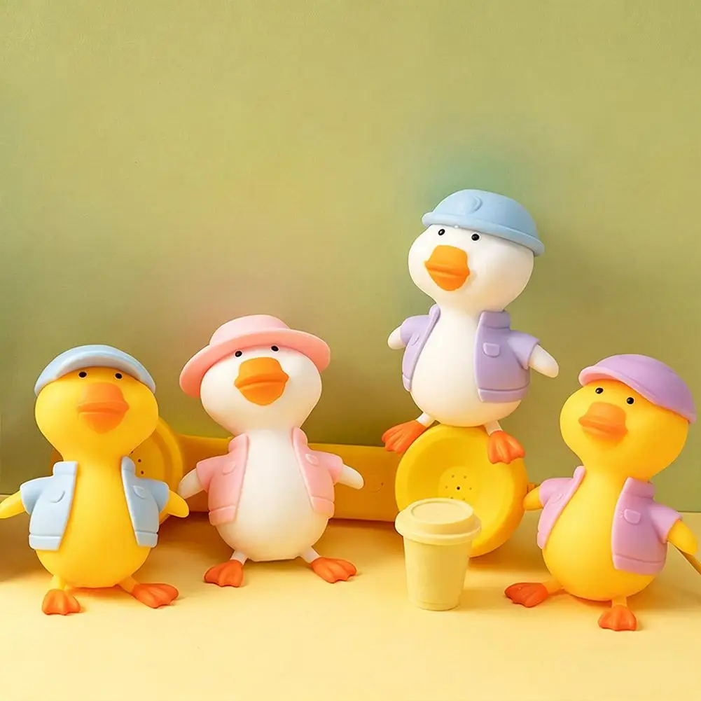New Duck Shape Slow Rising Squeeze Cartoon Animal Slow Rebound Rebound Ball Tpr Stress Relief Birthday Gift