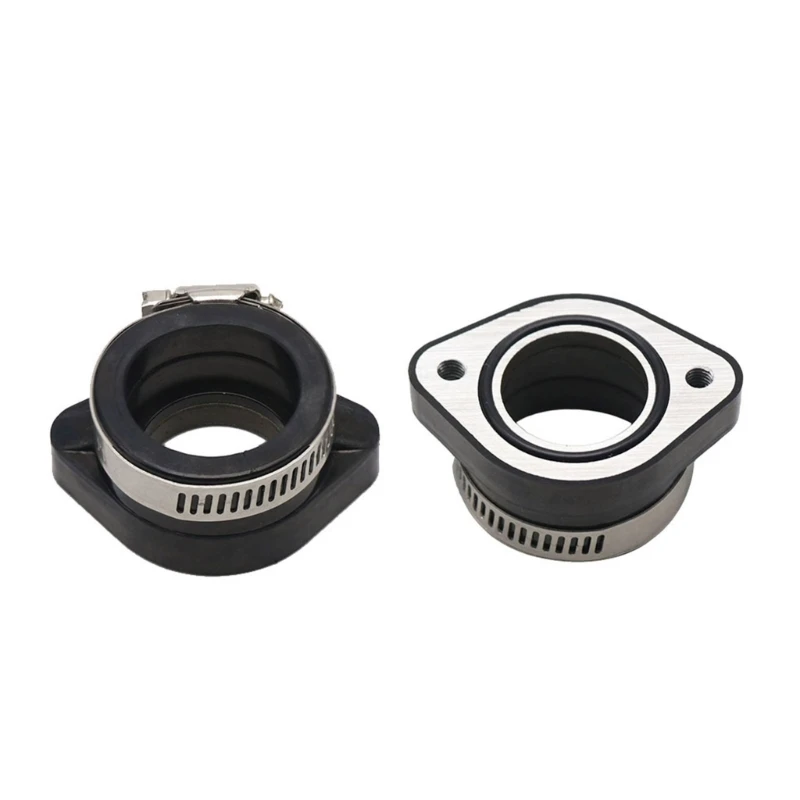 Motorcycle Carburetor Intake Pipe Interface Rubber Adapter Manifold for PWK 24 26 28 30mm PE 24mm 26mm 28mm Carburetor ATV UTV