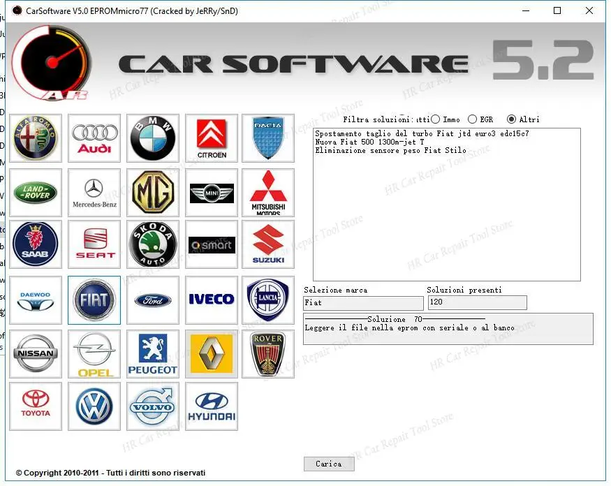 Car Software V5.2 EPROMmicro77 Activation ( Immo Off, EGR Off and Hot Start Fix Tool ) Car Software 5.2 Free Install