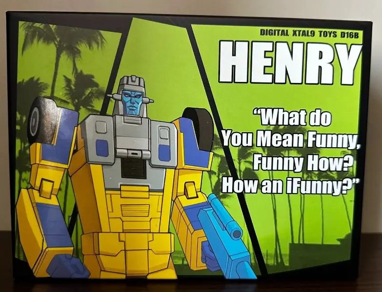 Nieuwe Transformatie Speelgoed DX9 D16B Henry G2 WILDRIDER Digitale Xtal9 Speelgoed Action Figure op Voorraad