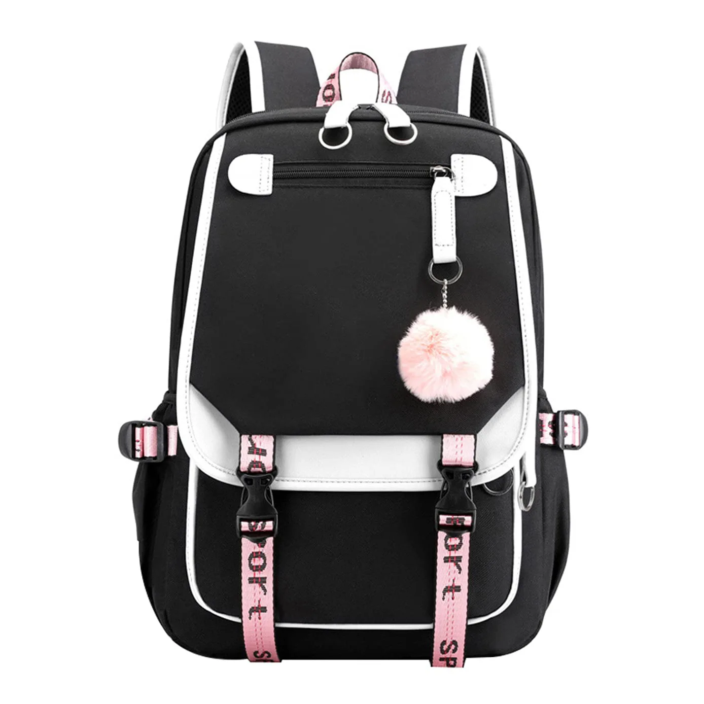 

New Fashion Backpack Fashion Girl Boy School Bag Women Men Sports Travel Bag