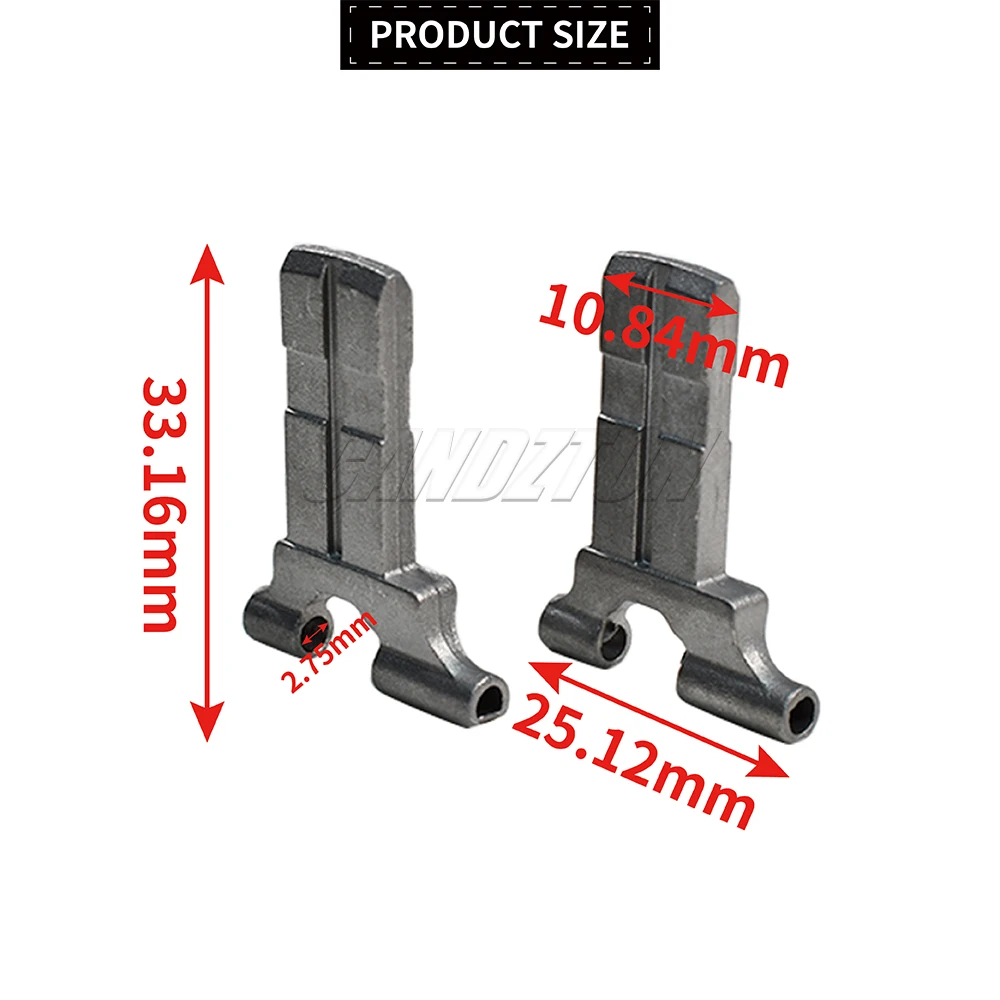Neu für Citroen C4 Picasso, 2-teilig, Schiebedach, Sonnenschutz, Halterung, Schnalle, Schieber, Metall-Reparatursatz, 3000023127, 300023128, Autozubehör – Detail 2