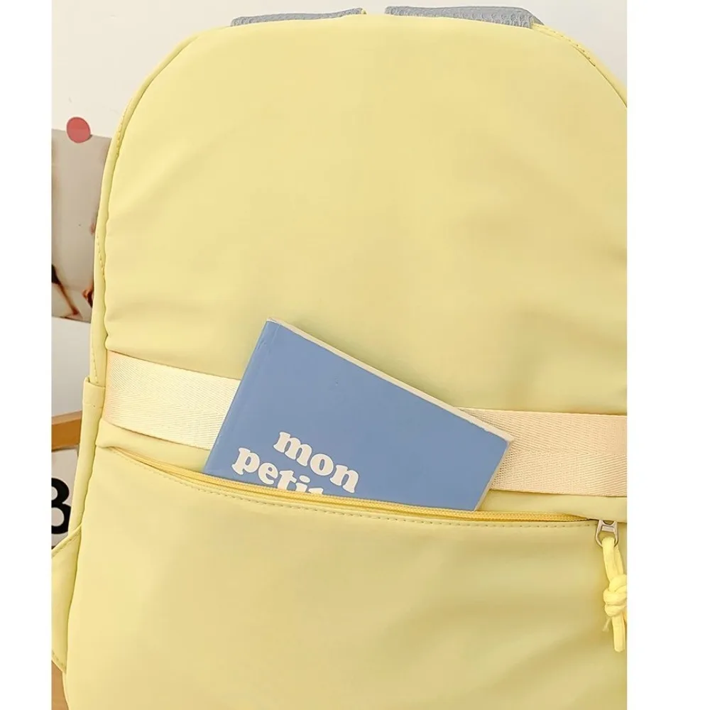 ใหม่สไตล์เกาหลีกระเป๋าเป้สะพายหลังไนลอนความจุขนาดใหญ่กระเป๋านักเรียนกระเป๋าเดินทางกระเป๋าเดินทางทุกวัน