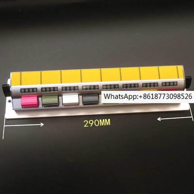 

8-digit blood cell classification in 8-row row with 6 connections 8/10/12/16 manual toll station vehicle classification counter