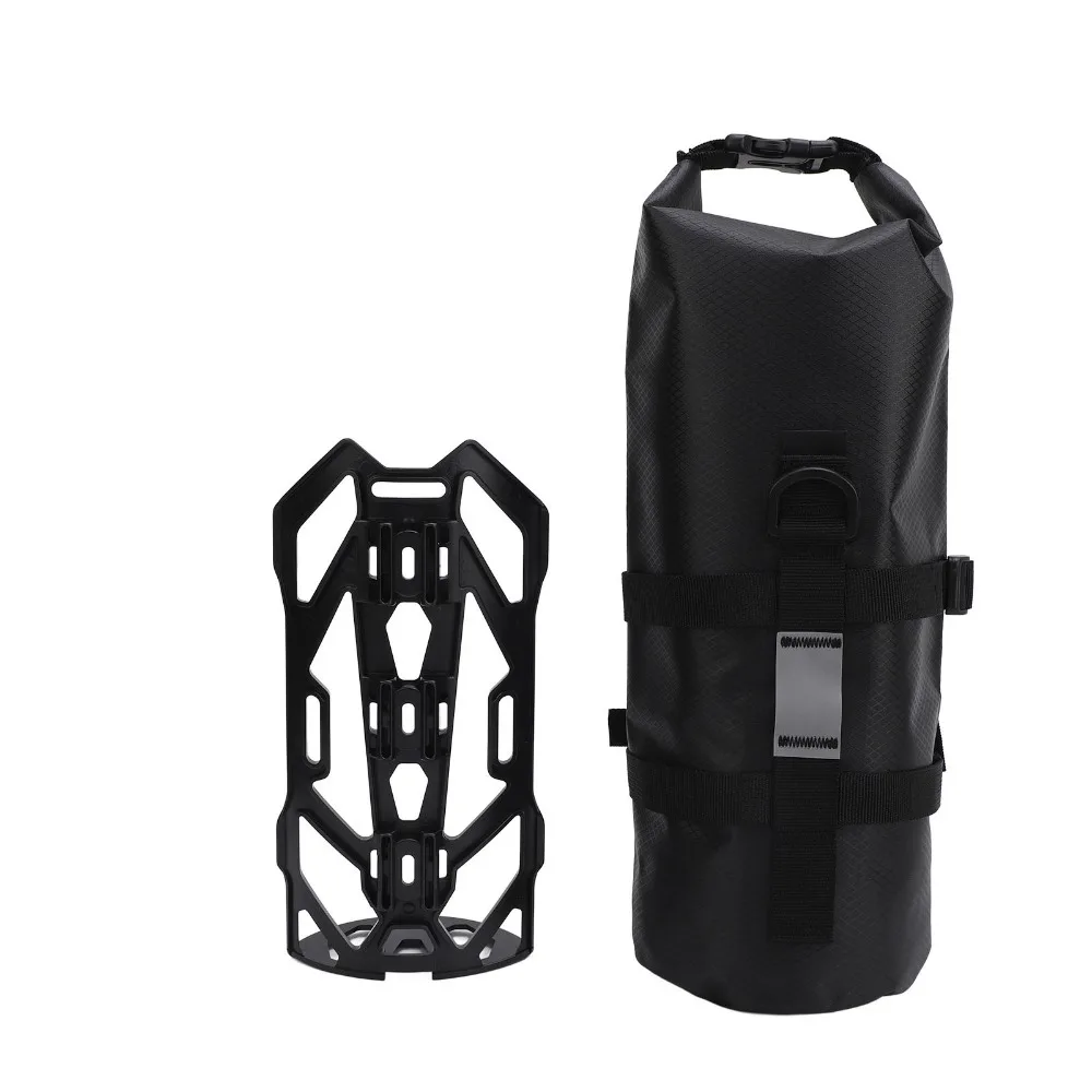 

Водонепроницаемая сумка на переднюю вилку велосипеда объемом 5 л со светоотражающей полосой, легко устанавливается, большая вместимость