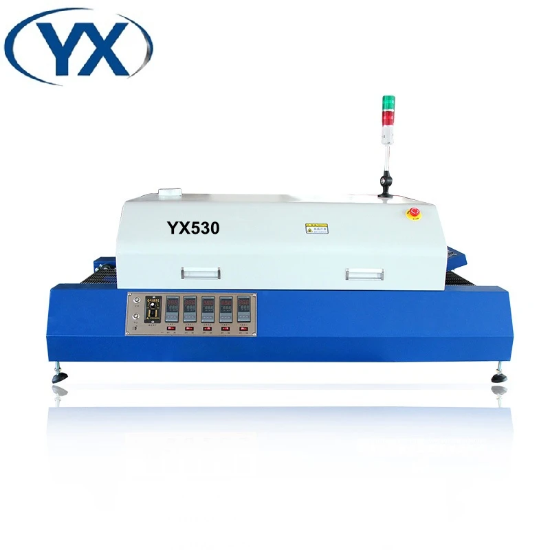 

5Temperature Zone YX530 Reflow Soldering Oven for SMT Production Line