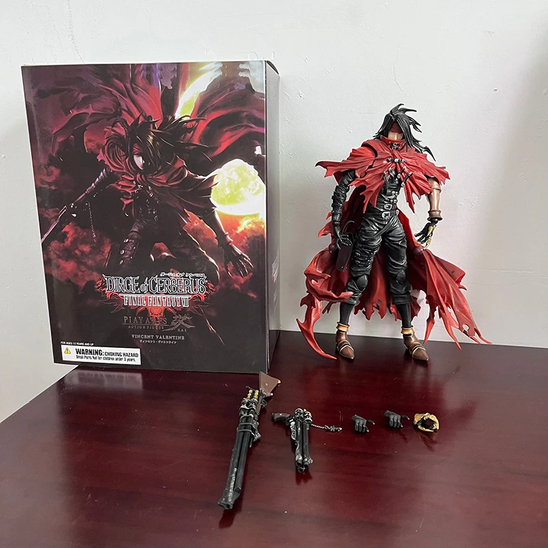 Dirge Of Cerberus Vincent Valentine Action Figure Game Periphery Model Decoration Doll Anime Gifts Toys Doll