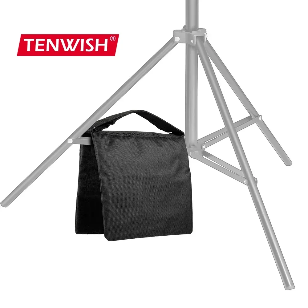 Empty Sandbag Saddle Weight Bag for Boom Arm Light Stand Tripod Photographic Studio Outdoor Shooting Counter Balance Tool