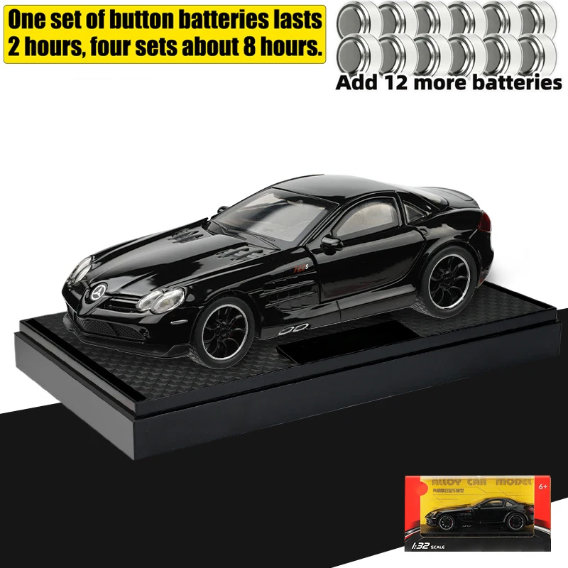 1:32 Mercedes Benz SLR McLaren 722 S Roadster Speedster Supercar