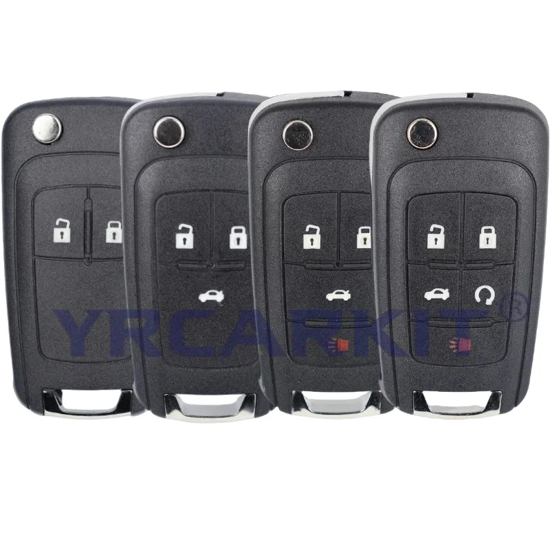 Car Key Case For Buick Chevrolet Cruze Epica Lova Camaro Impala Aveo Malibu Sail Orlando Trax Spark Remote Key Shell 2345Button