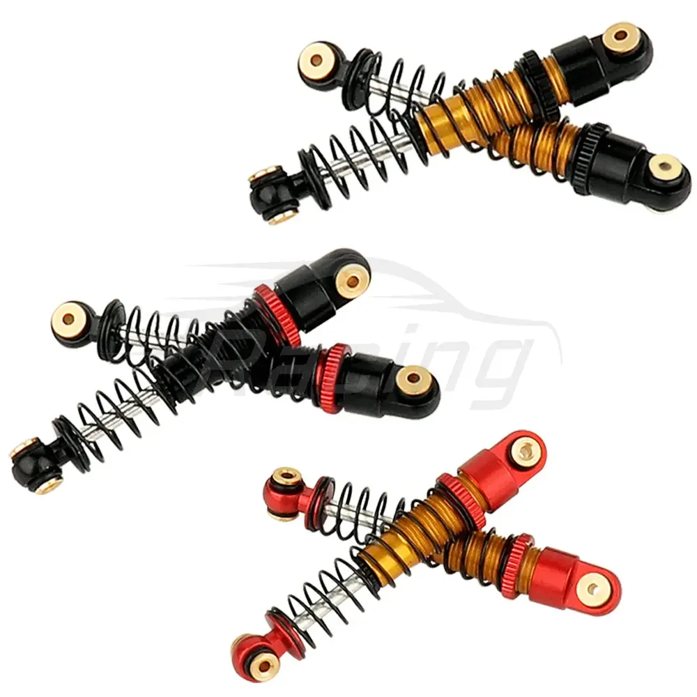 Metal Damping Shock Absorber 40.5MM Oil Damper for 1/24 RC Crawler Car Axial SCX24 C10 Ford Bronco Jeep Gladiator Shock Absorber