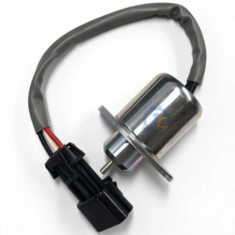 Elettrovalvola 12V Fuel Shut Off Solenoid Valve 1503ES-12A5UC9S For Kubota Diesel Engine Stop Solenoid Generator Parts Gas e carburante — dettaglio 2