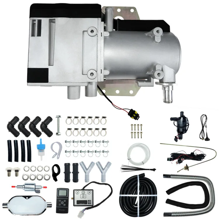 Warmconfort 12KW 24V RV Car Boat Engine Heater Diesel Liquid Water Parking Heater view 6