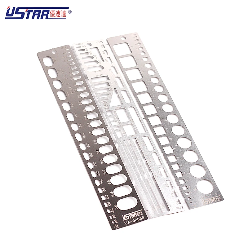 

Ustar 90036 Model Engraved The Forming Block Board For Aircraft 3Pcs Craft Tools Accessory Assemble