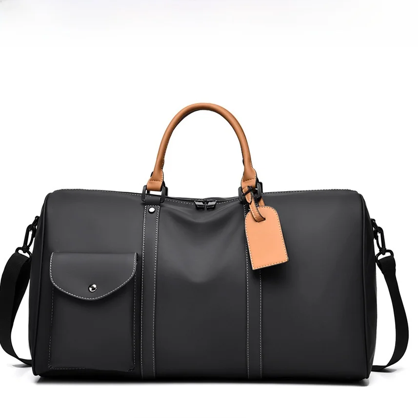 men's-gym-bags-fitness-training-outdoor-travel-sport-bag-m-leather-membrane-material-with-pull-rod-spring-2025-china-origin