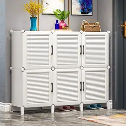 Modern Household Shoerack Cabinet Corridor Living Room Foldable Storage Shoes Box Multiple Layers Dustproof Shoe Rack Furniture