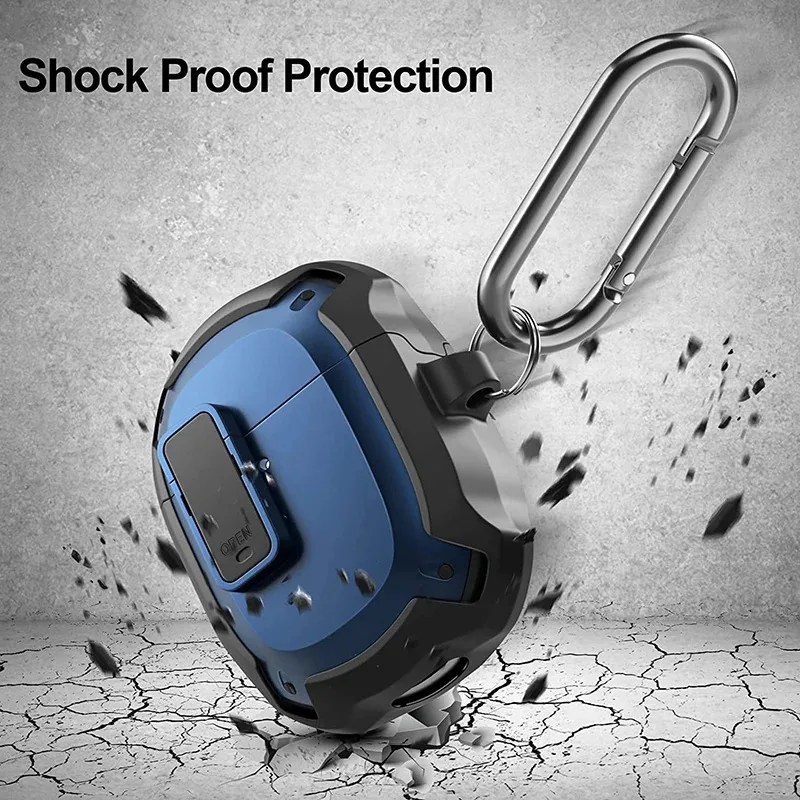 Switch Case For Google Pixel Buds 2 Shockproof Earphone Protective Shell Cover Case For Google Pixel Buds A With Hook Keychain